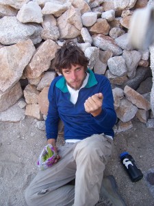 Whitney- Jeff thinking about Marmots